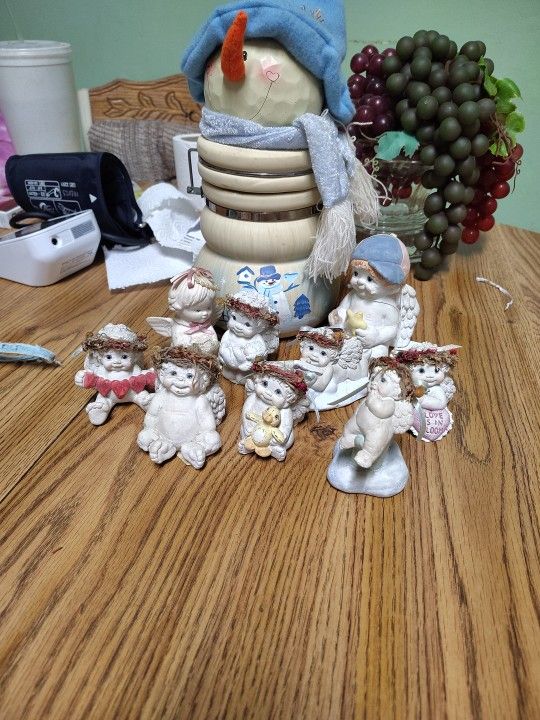 Dreamsicles Cherubs Set Of 9 