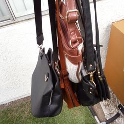 7 Purses 👜👛 1 make up bag