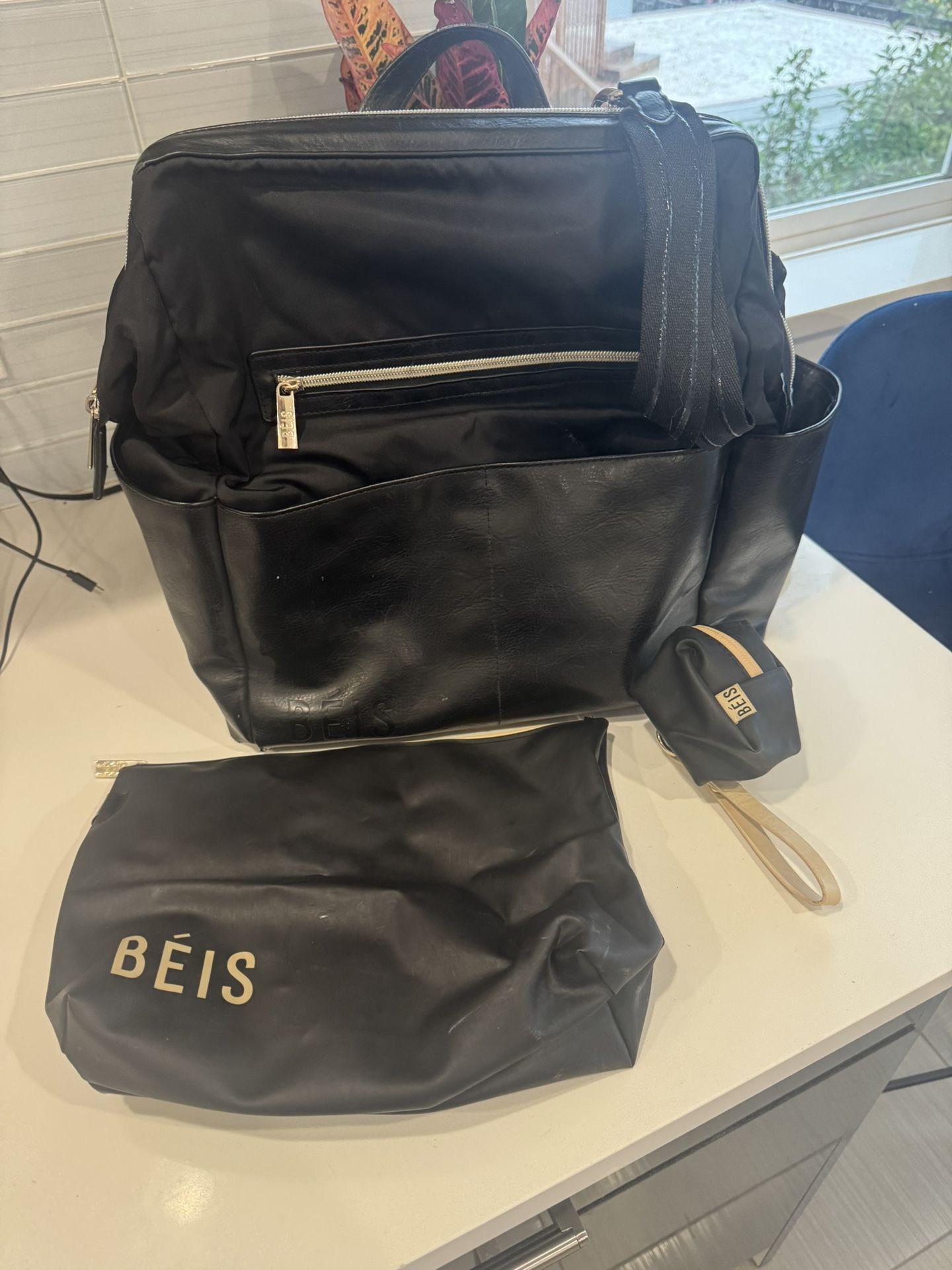 Black BEIS Diaper Bag