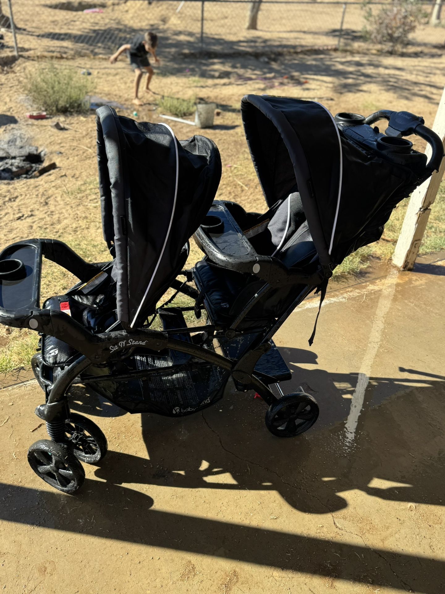 Double Sit And Stand Stroller