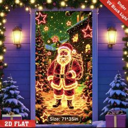 Brand New 2 D Flat banner UV   Activated Glow In The Dark 