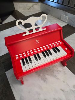 Hape baby piano wooden NEW