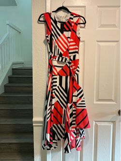 Calvin Klein Abstract Dress