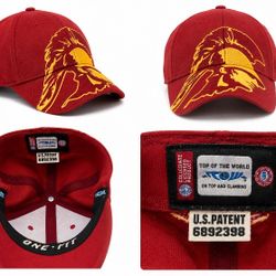 Vintage USC Trojans Top of the World One-Fit Hat – Cardinal & Gold