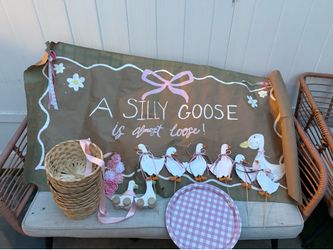 Silly goose, baby shower or birthday party