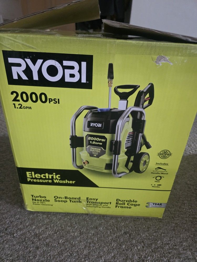 Ryobi Pressure Washer- Electric