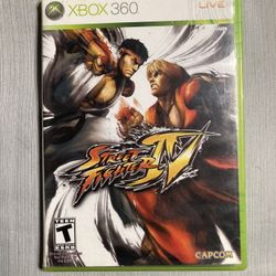 Xbox 360 Xbox One Compatible Street Fighter 4 Used Conplete