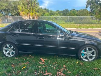 Mercedes-Benz C-Class Black Sedan