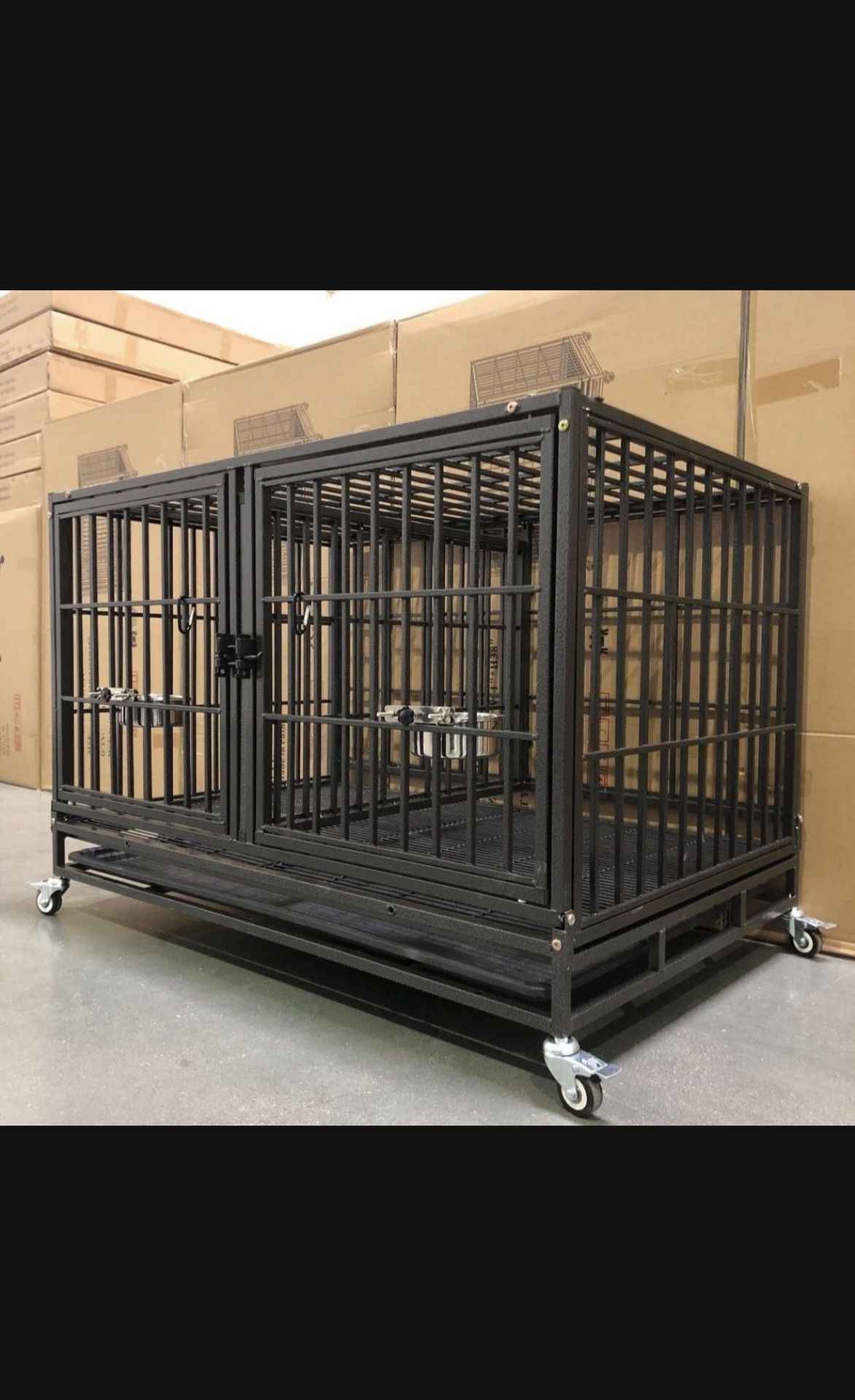 New kennel crate