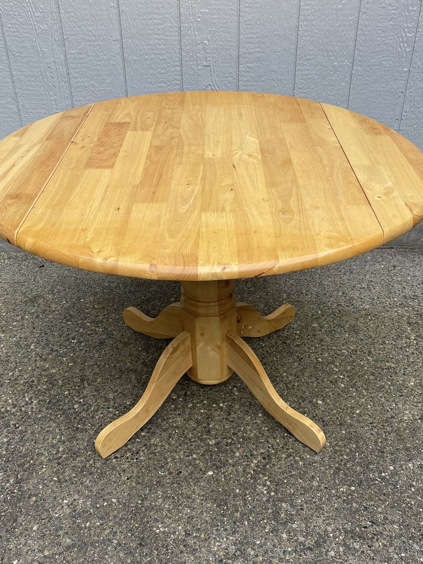 Solid maple kitchen table