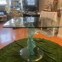 Glass Center Table 