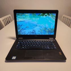 Dell Latitude E7470 laptop computer  13.3-inch  Intel Core i7-6600U X2 2.6GHz  8GB RAM 120GB SSD  Windows 11 pro. Microsoft office installed.  Nothing