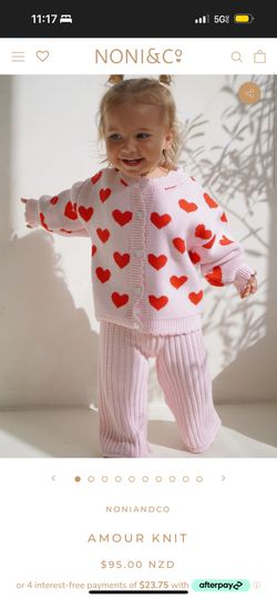 Amour Knit is made from the softest 100% cotton