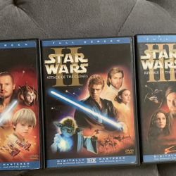 Star Wars 1-3 excellent condition 