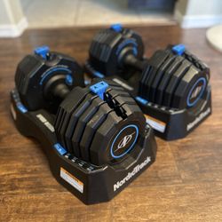 NordicTrack Adjustable Dumbbells (1 Pair)