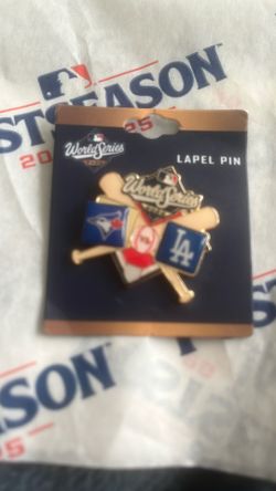 2025 World Series Los Angeles Dodgers Blue Jays Pin LA Home Pin