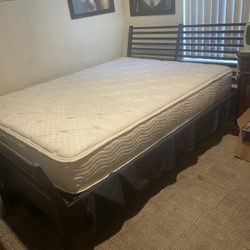 Black Frame Head Board Queen  Size Bed/ Clean