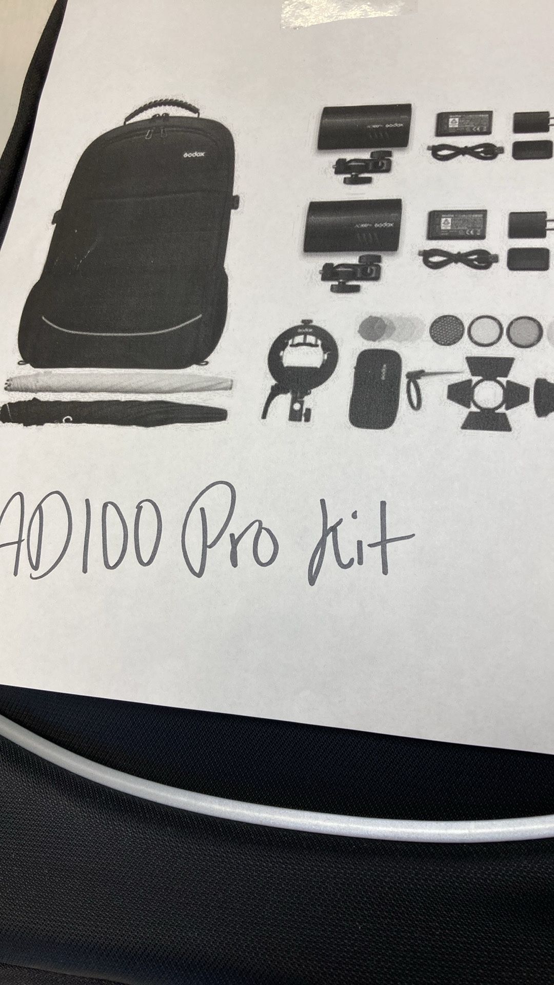 Godox Ad100 Flash Kit