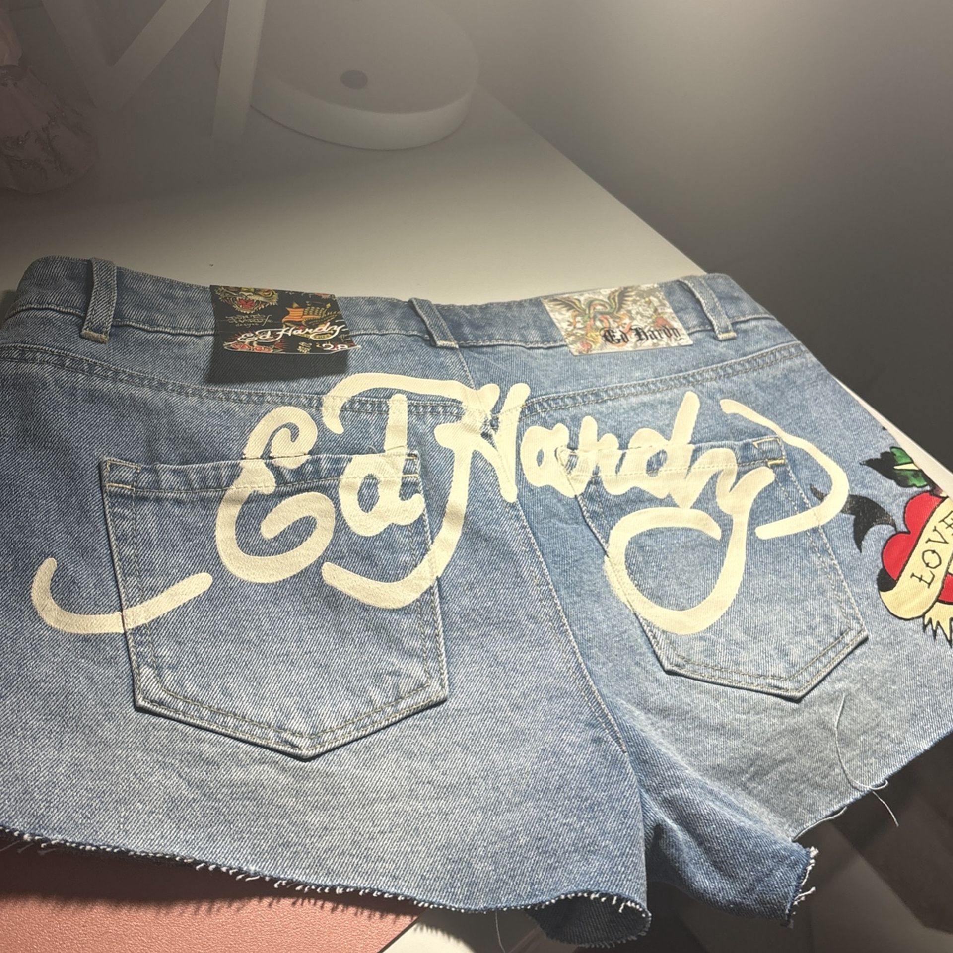 Ed Hardy outlet Denim Jorts BRAND NEW W TAGS