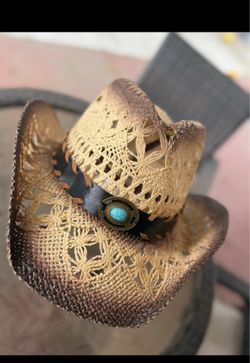 Brown hat