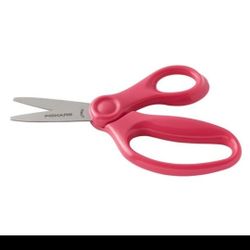 Fiskars 5" Blunt Tip Red Scissors 
