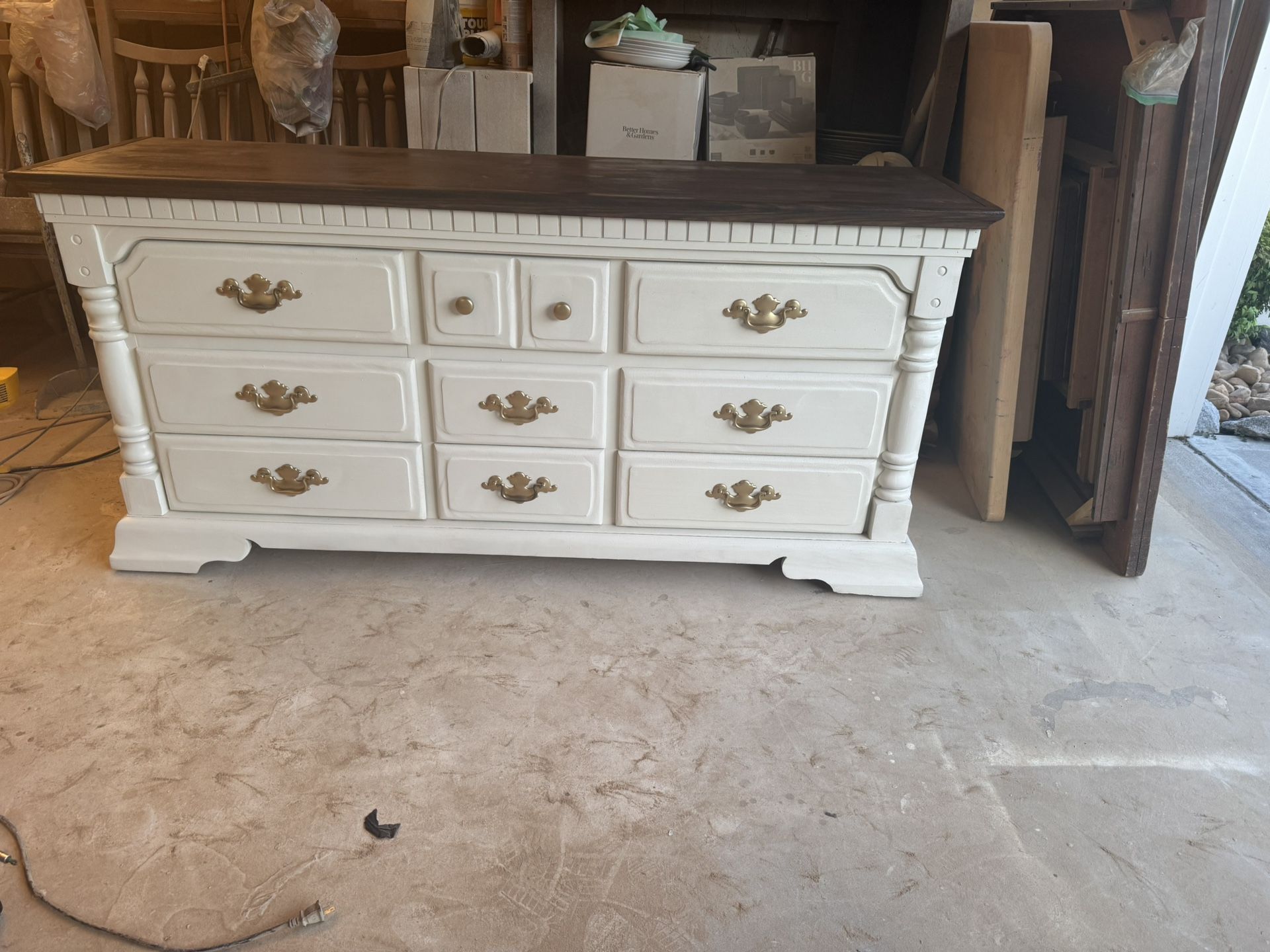 LARGE Farmhouse Buffet (Credenza/TV Stand/Entry Table/Sideboard/Dresser/etc)