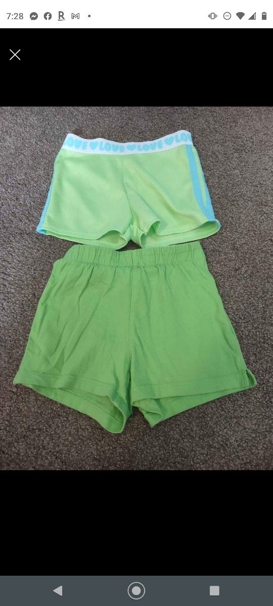 Girls Shorts 5T And 5/6