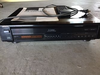 Onkyo 5 Disc Player with Remote