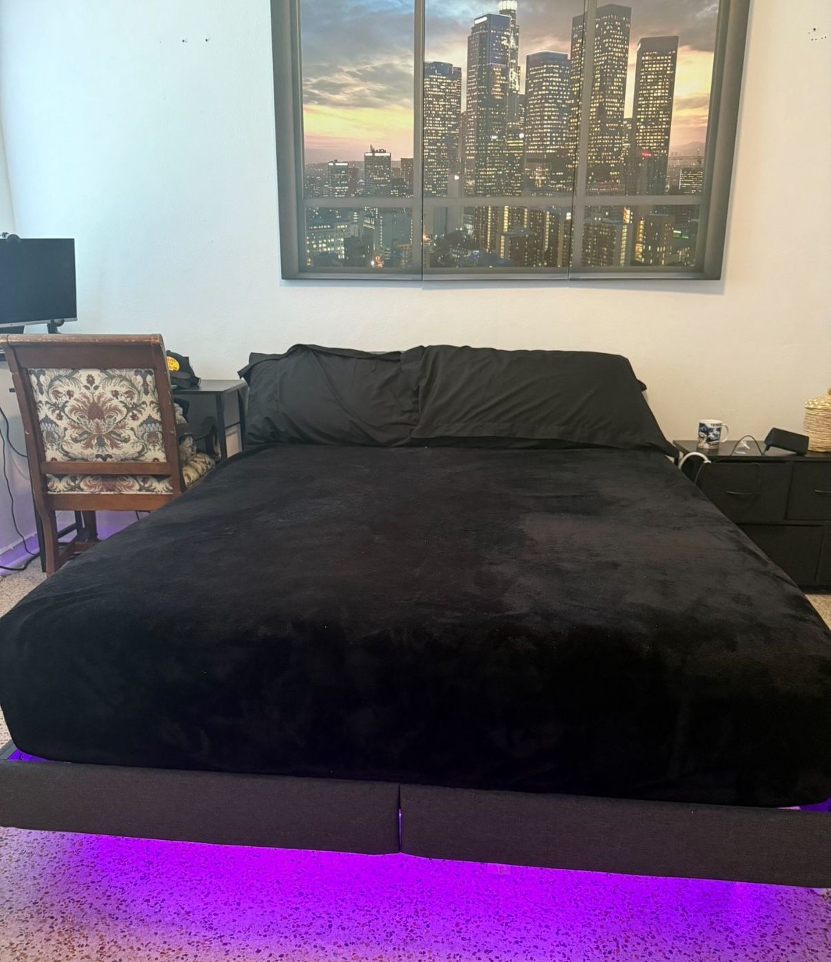 El Dorado Queen Size Bed With Sofa