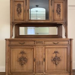 Antique Wooden Sideboard 