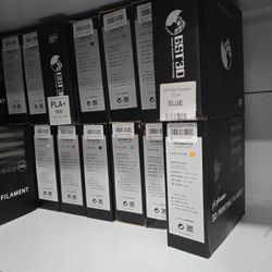 Phrozen 1.75mm 3D Printing Filament - Highbspeed PLA - Multiple Colors - 16 Rolls For 90$!