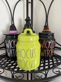 Rae Dunn Halloween Canisters
