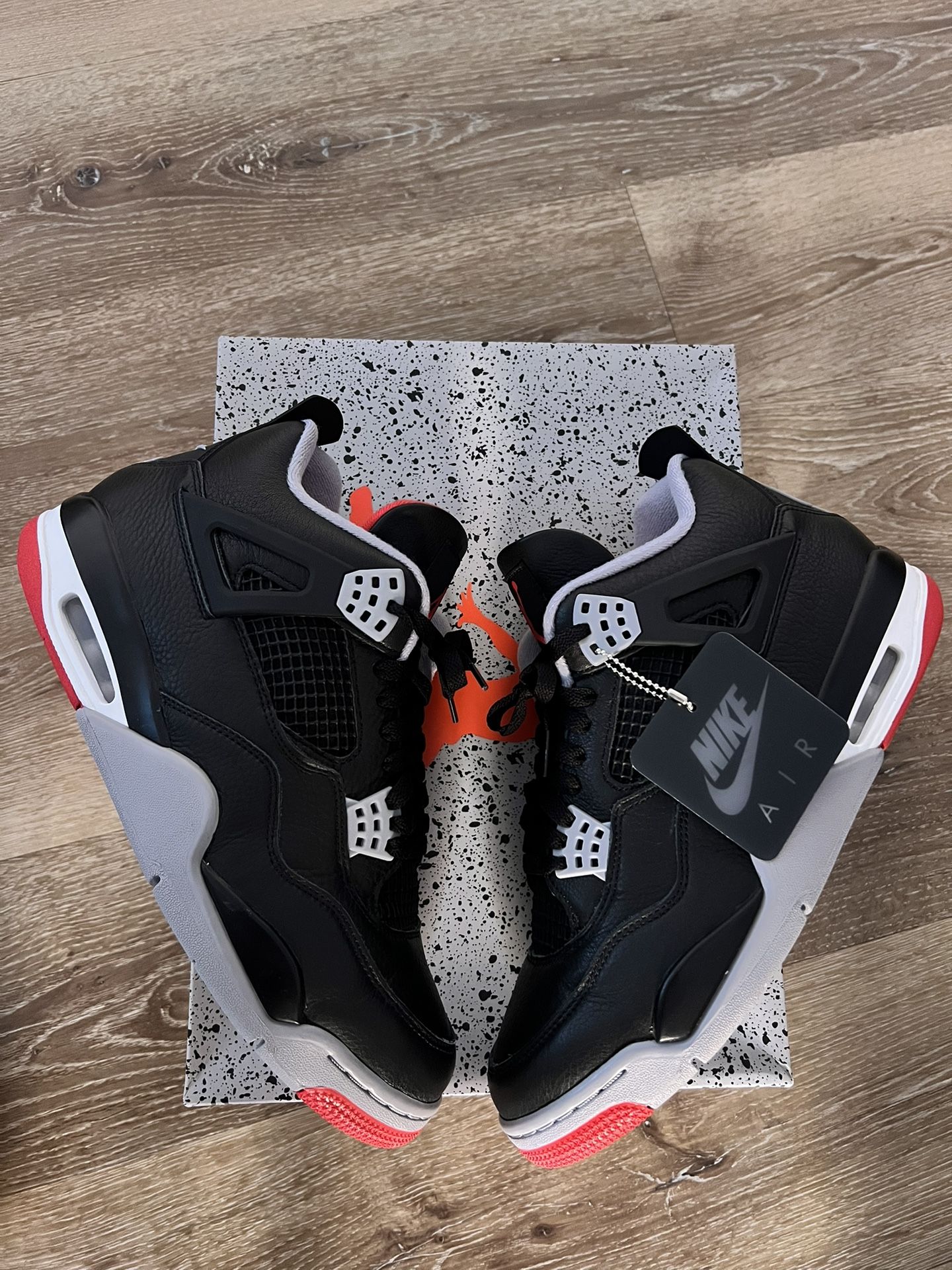 Air Jordan 4 Bred Reimagined