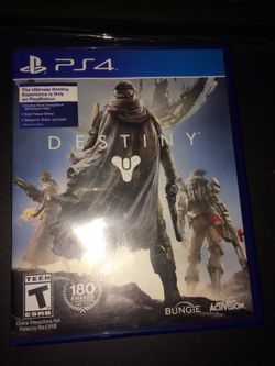 PS4 games destiny &other last of us $20each