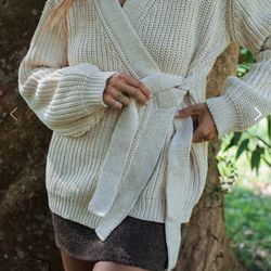 Indigo Luna Knit Cardigan