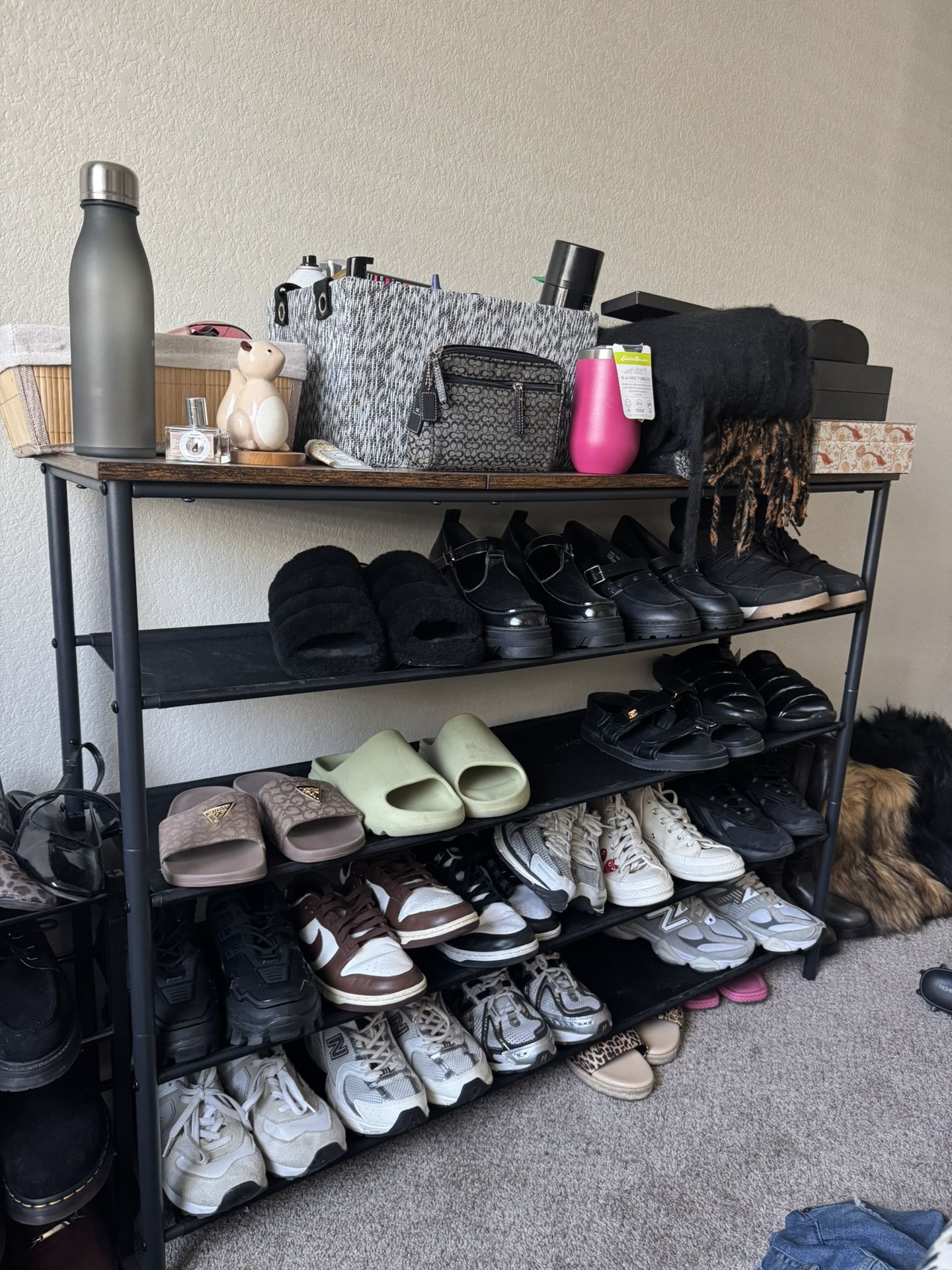 large shoe rack