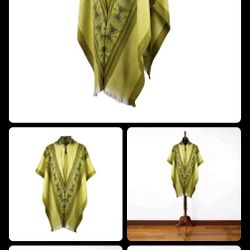 Lightweight BABY ALPACA Wool Hooded Brunos Poncho Pullover