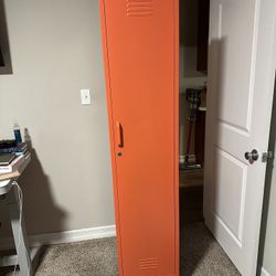 Orange Storage Locker