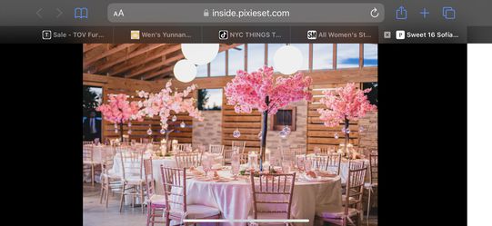Cherry Blossom Trees Centerpieces  Thumbnail
