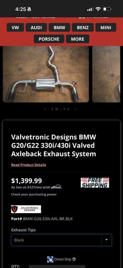 Valvetronic BMW Exhaust