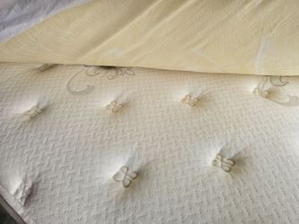 Stearns and foster queen mattress and box spring