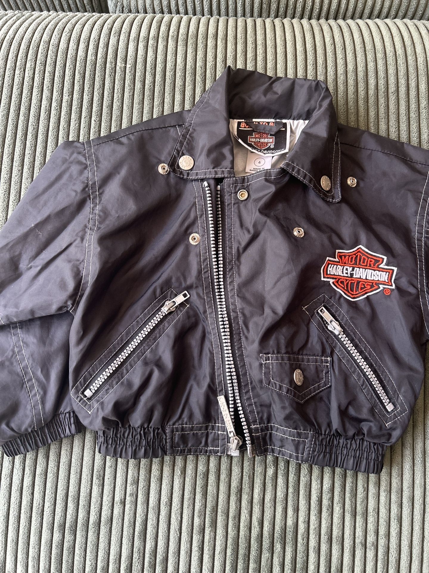 Harley Davidson Size 4 Child’s Windbreaker