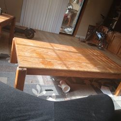 Solid Oak Coffee Table