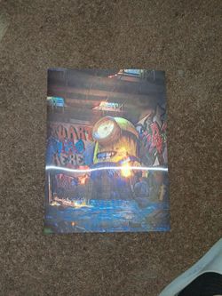 Minion Urban Graffiti Art Print Photo