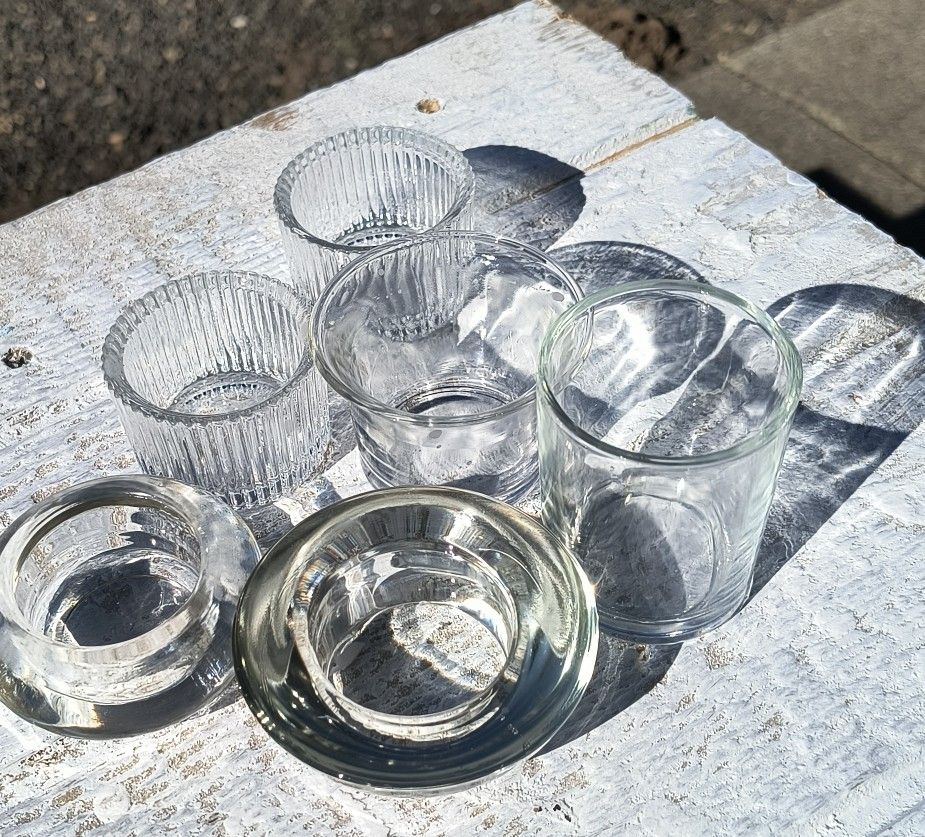 Votive and tea light holders