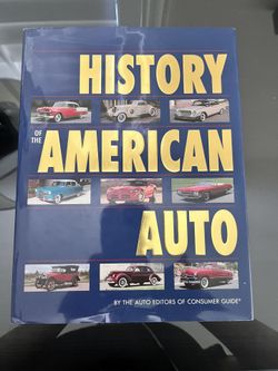 History Of American Auto Book