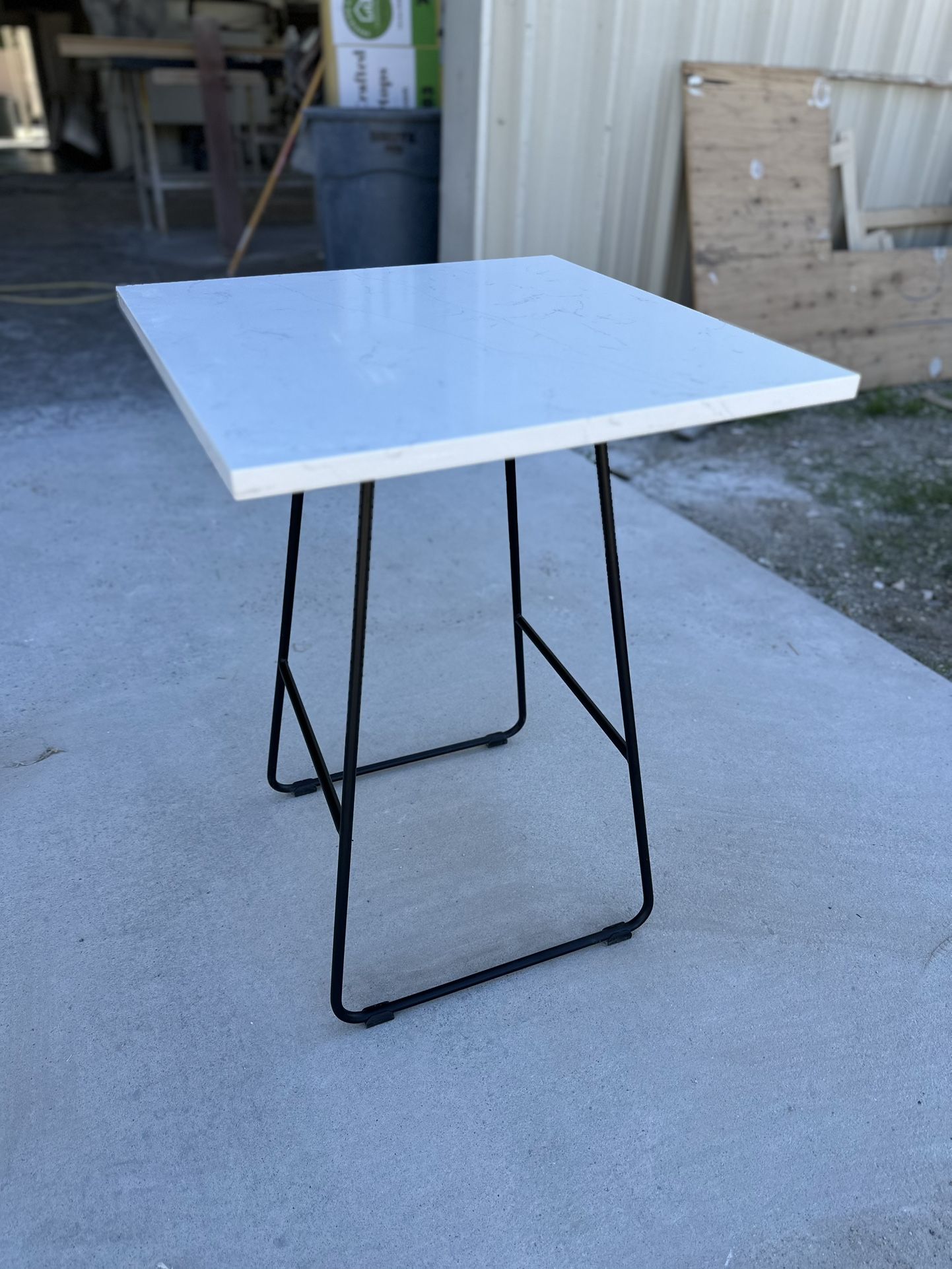 Quartz End Table