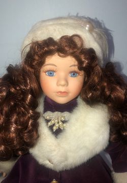 Collectors choice porcelain doll