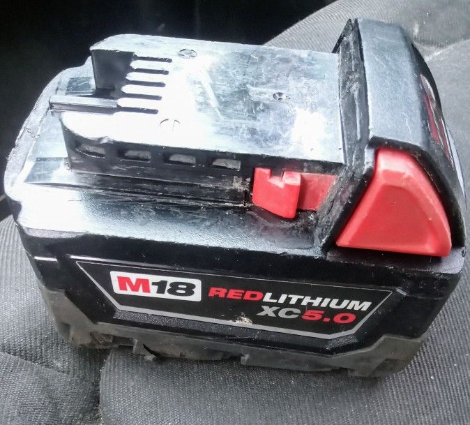 Milwaukee M18 XC 5.0 Battery