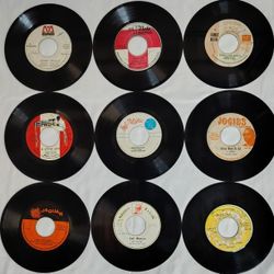 1970s Reggae 45 Lot of 9 Cleaned & Tested Lot B